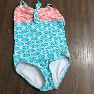 Girls Roxy halter swimsuit